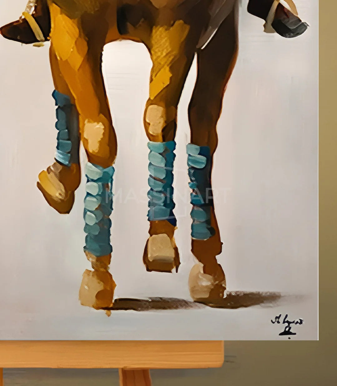 Force et Libert - signé par l'artiste Mounia Lemrozi.